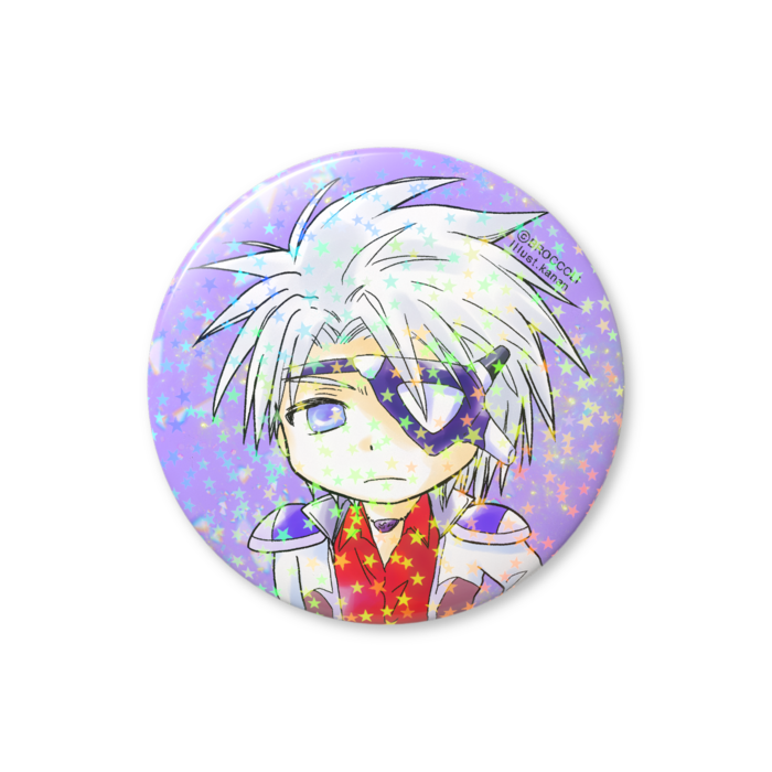 ホログラム缶バッジ - 76mm