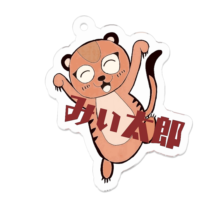 アクリルキーホルダー（コーティング） - 50 x 50 (mm)