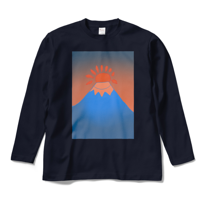 ロングスリーブTシャツ - M - ネイビー