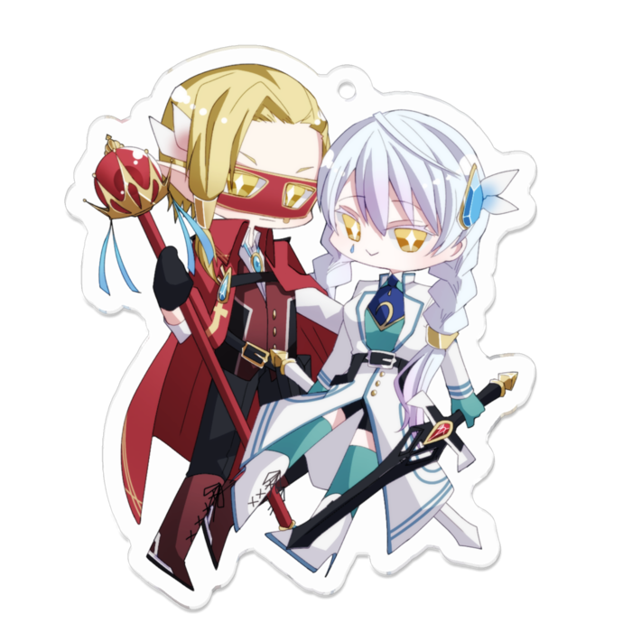 アクリルキーホルダー - 70 x 70 (mm)