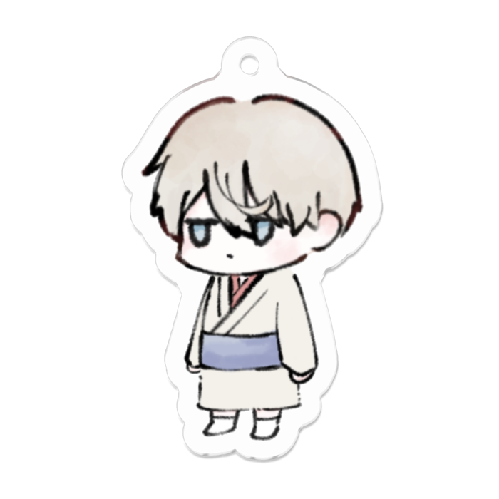 アクリルキーホルダー（コーティング） - 50 x 50 (mm)