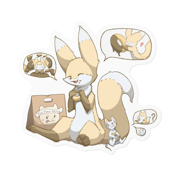 ステッカー - 160 x 160 (mm)