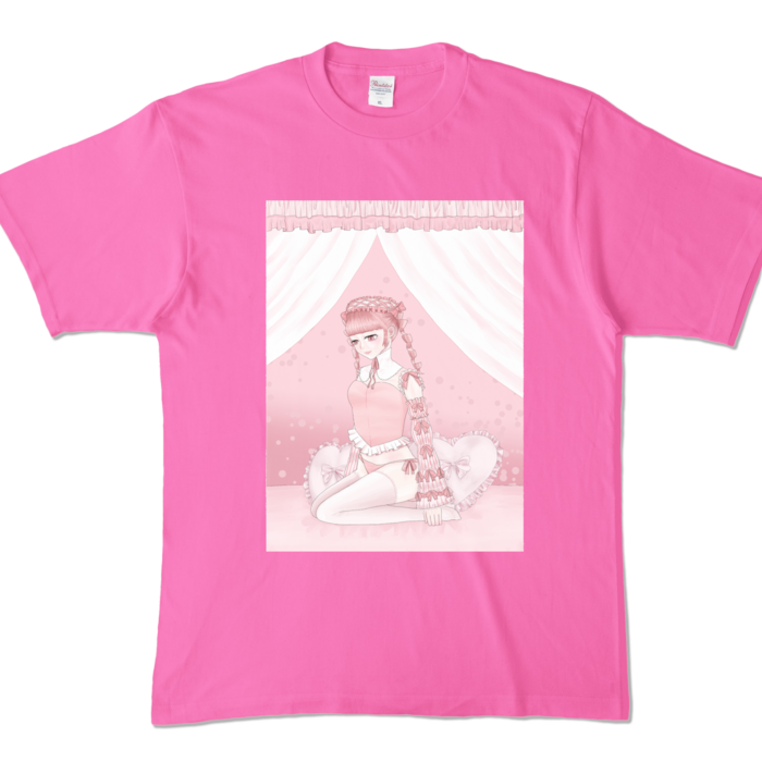 カラーTシャツ - XL - ピンク （濃色）