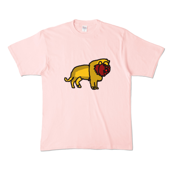 カラーTシャツ - XL - ライトピンク （淡色）
