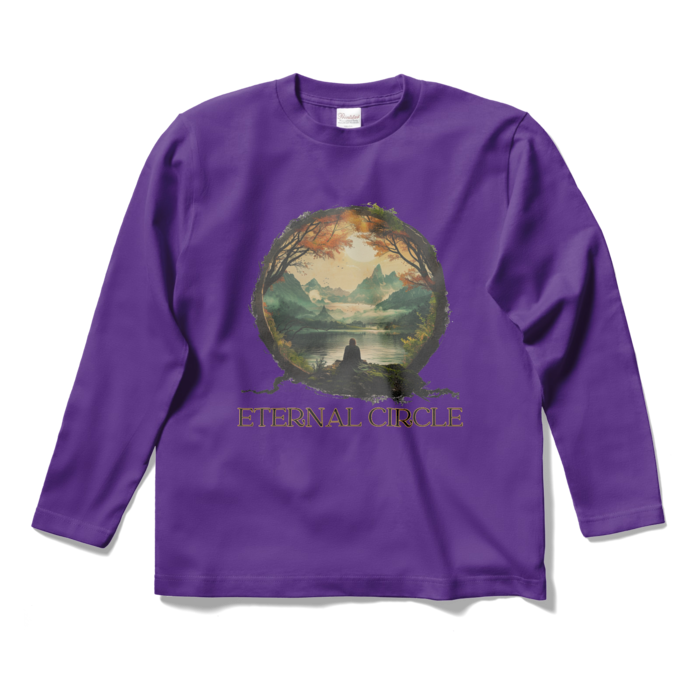 ロングスリーブTシャツ - S - パープル