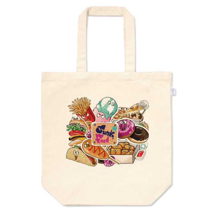 トートバッグ - M - プリント面積中