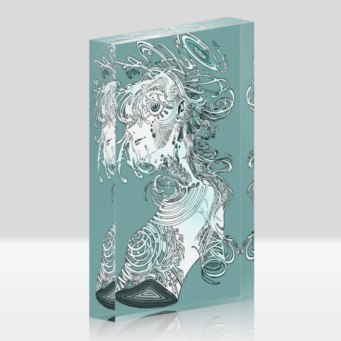 アクリルブロック - 100x148mm