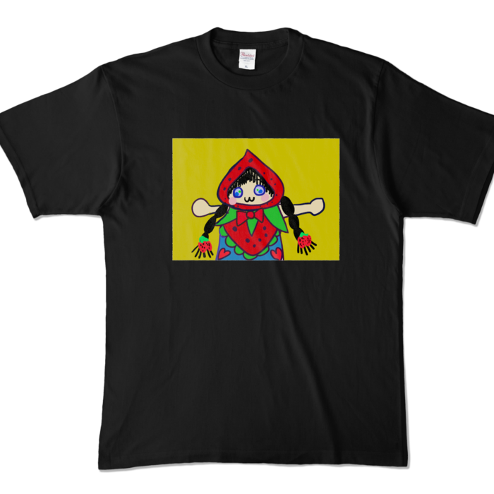 カラーTシャツ - XL - ブラック (濃色)
