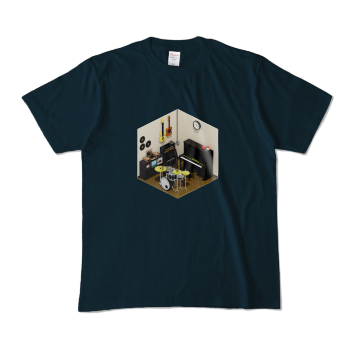 カラーTシャツ - M - ネイビー (濃色)