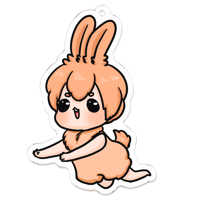 アクリルキーホルダー - 70 x 70 (mm)