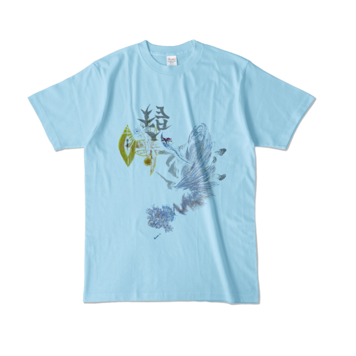 カラーTシャツ - L - ライトブルー (淡色)
