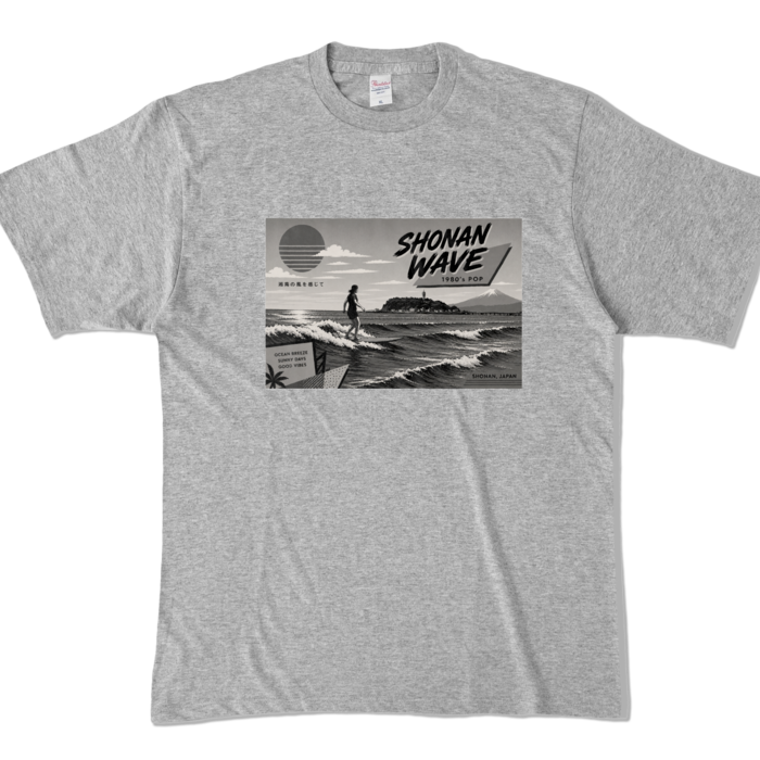 カラーTシャツ - XL - 杢グレー (濃色)