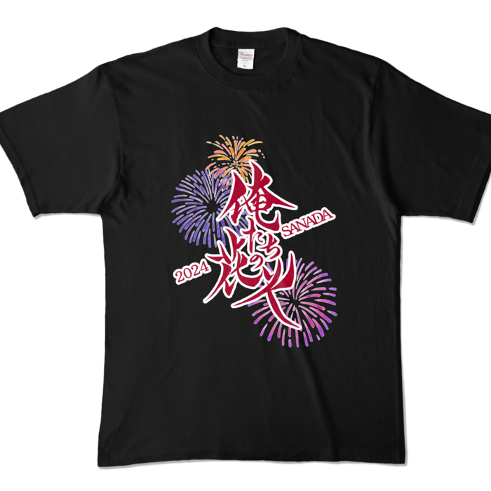 カラーTシャツ - XL - ブラック (濃色)