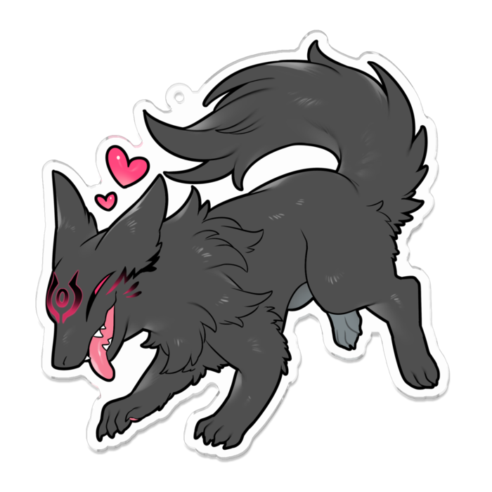 アクリルキーホルダー - 100 x 100 (mm)