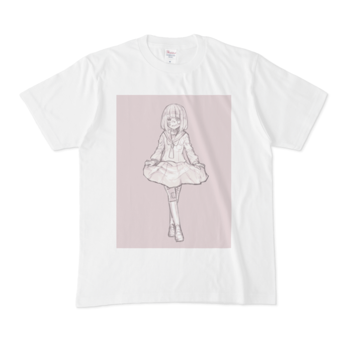 Tシャツ - M - 白　薄め