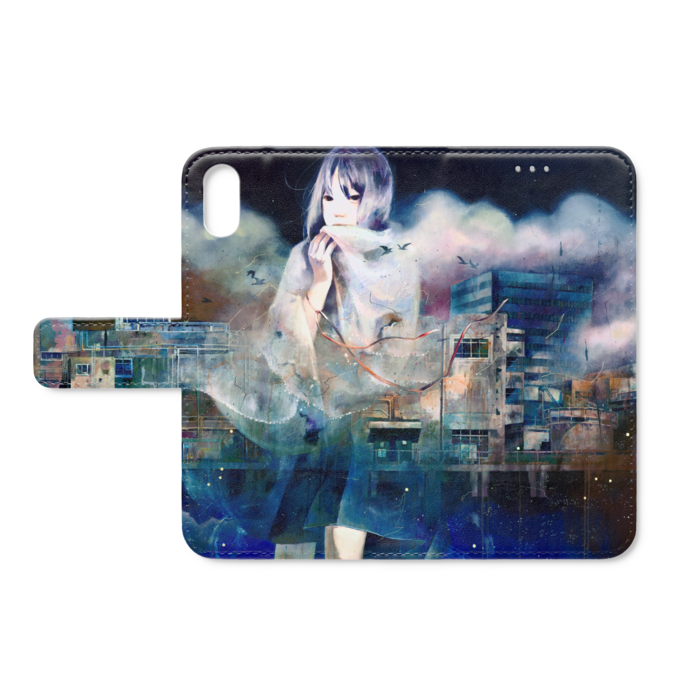 手帳型iPhoneケース - iPhone XS / X - ストラップ穴 なし