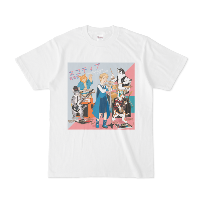 Nekotive Band T Shirt 猫バンドtシャツ B Ogr Lab Booth