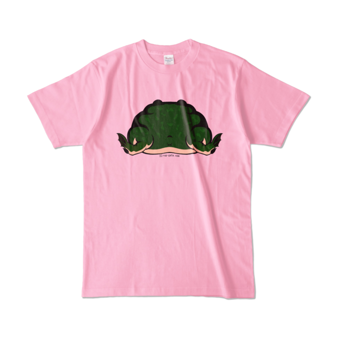 カラーTシャツ - L - ピーチ (淡色)