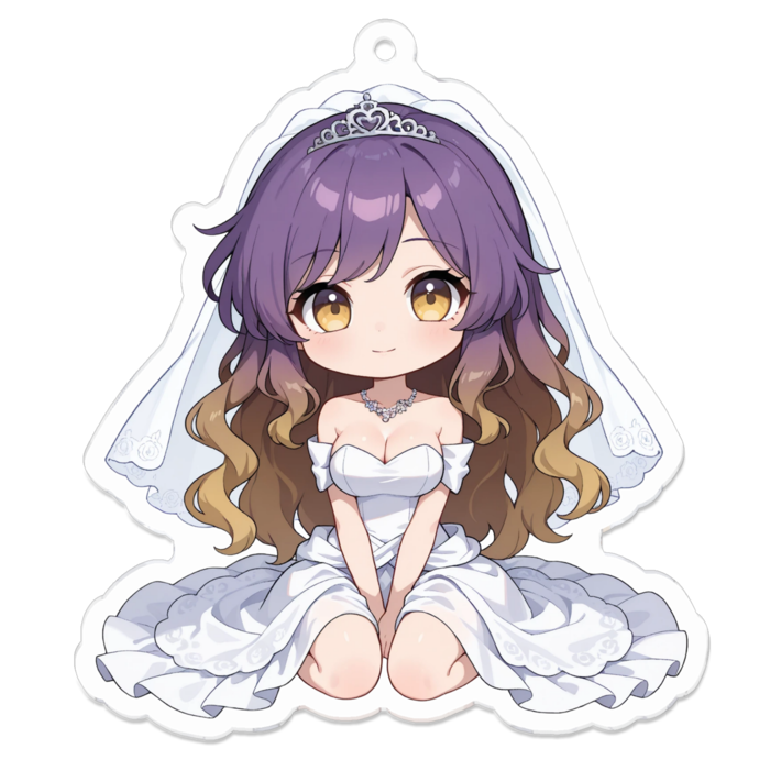 アクリルキーホルダー - 70 x 70 (mm)(キャラのみ)