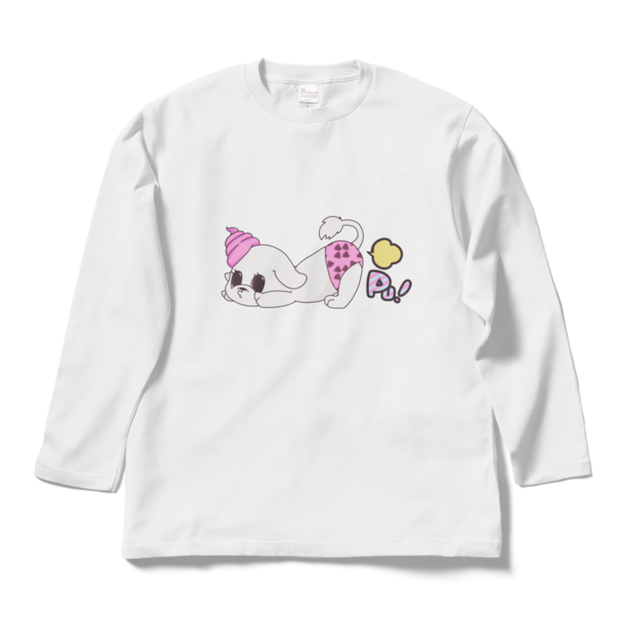 ロングスリーブTシャツ - L - ホワイト