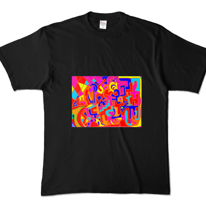 カラーTシャツ - XL - ブラック (濃色)