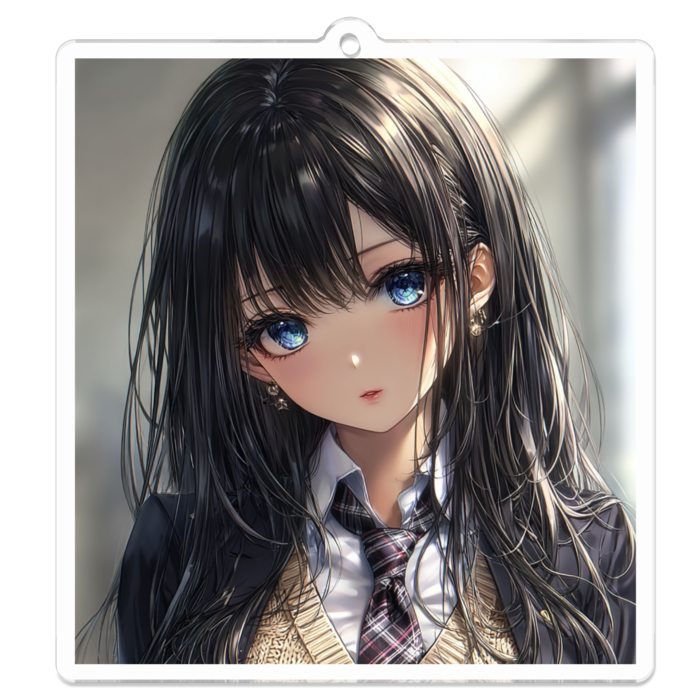 アクリルキーホルダー - 70 x 70 (mm)