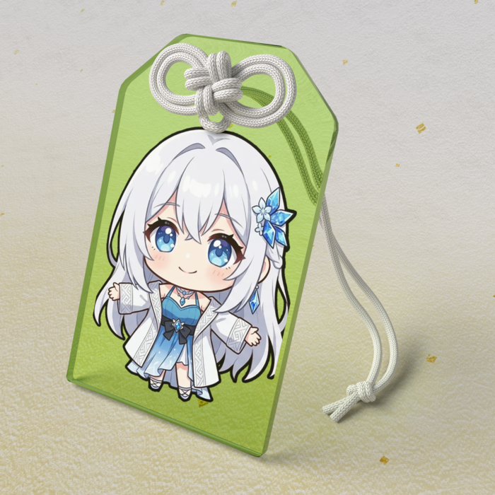 アクリルお守り - 50 × 80mm