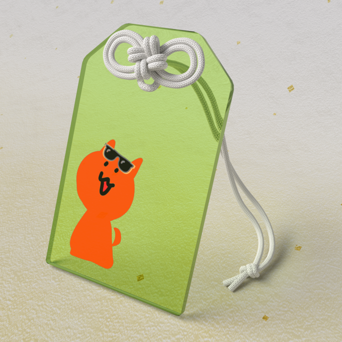 アクリルお守り - 50 × 80mm(2)