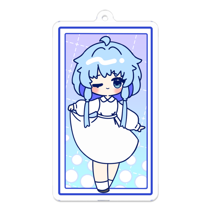 アクリルキーホルダー - 70 x 70 (mm)