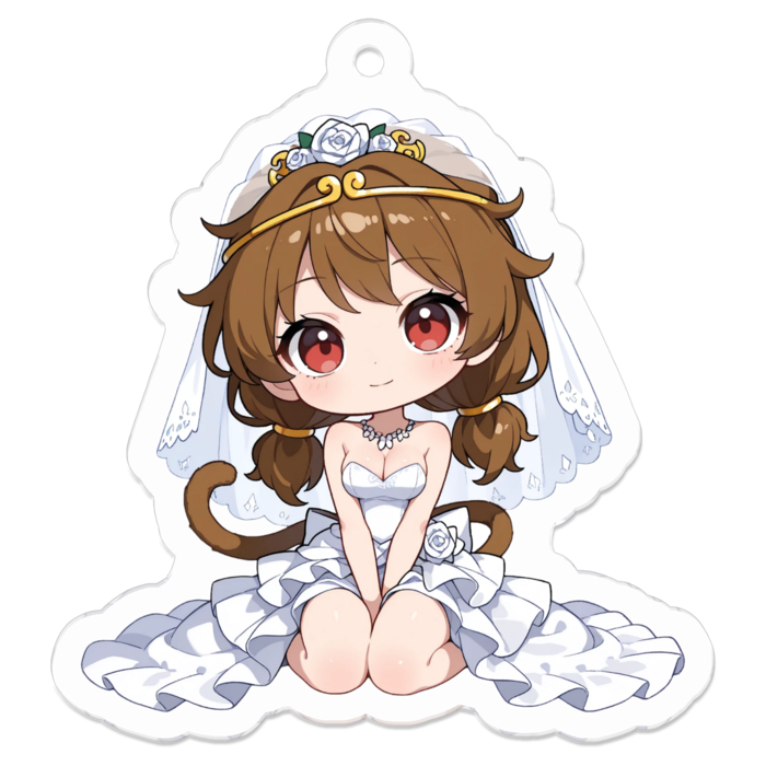 アクリルキーホルダー - 50 x 50 (mm)(キャラのみ)