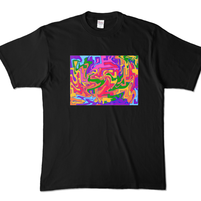 カラーTシャツ - XL - ブラック (濃色)