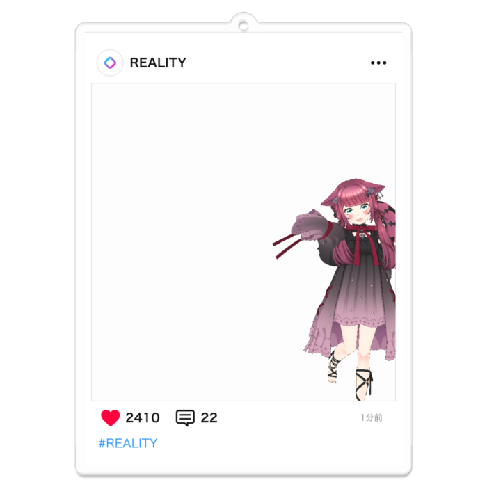 アクリルキーホルダー - 100 x 100 (mm)