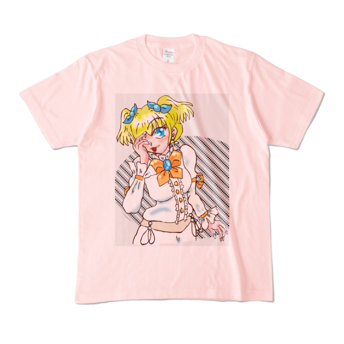 カラーTシャツ - M - ライトピンク (淡色)