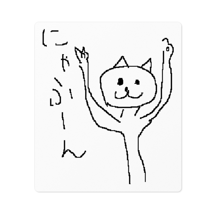 ステッカー - 100 x 100 (mm)