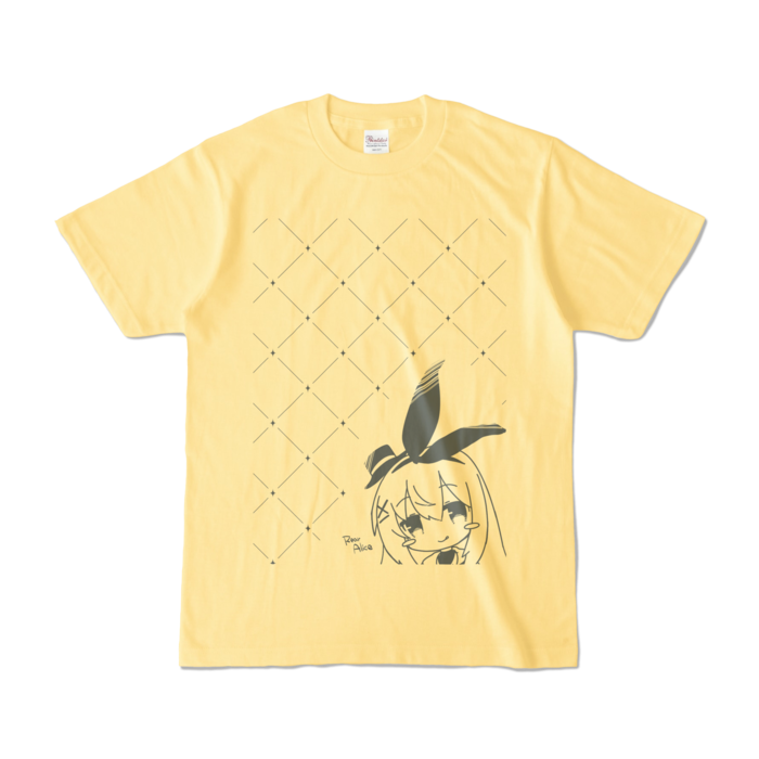 カラーTシャツ - S - ライトイエロー (淡色)