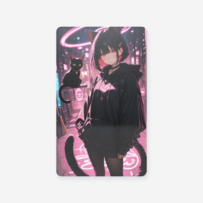 クリアカード - 名刺（55 × 91mm）