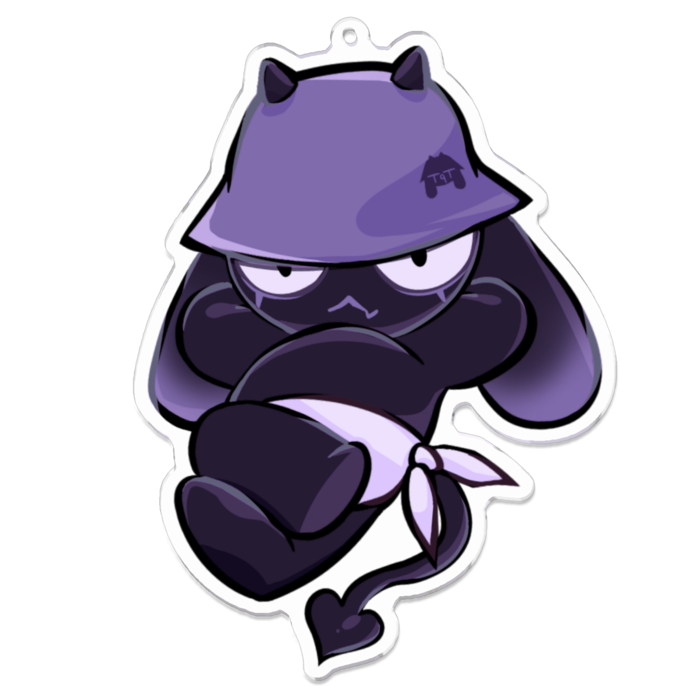 アクリルキーホルダー - 100 x 100 (mm)