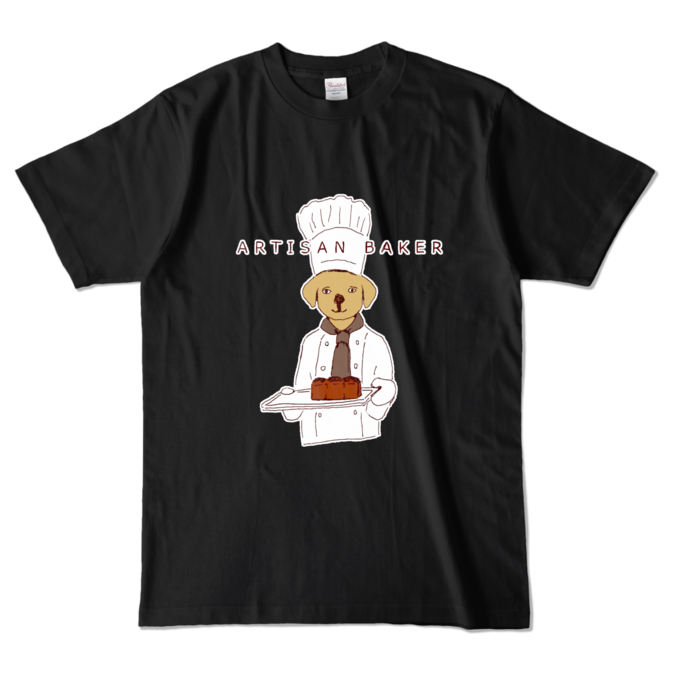 カラーTシャツ - L - ブラック (濃色)