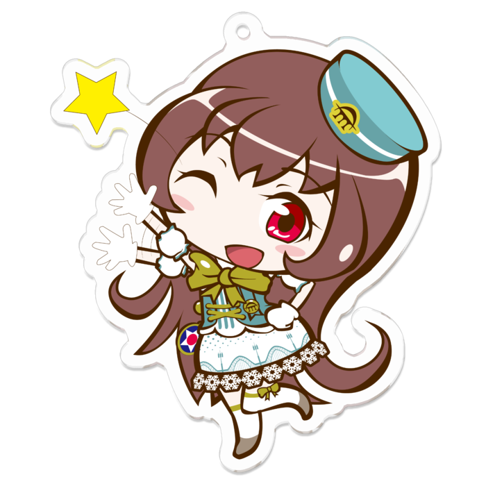 アクリルキーホルダー - 70 x 70 (mm)