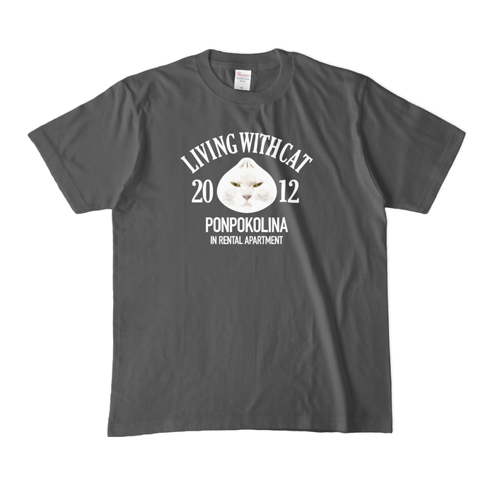カラーTシャツ(濃色) - M - チャコール