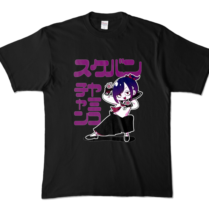 カラーTシャツ - XL - ブラック (濃色)