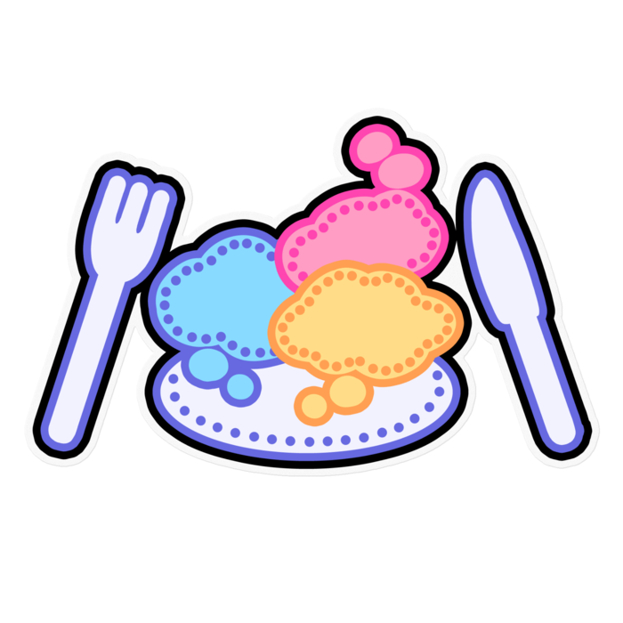 ステッカー - 160 x 160 (mm)