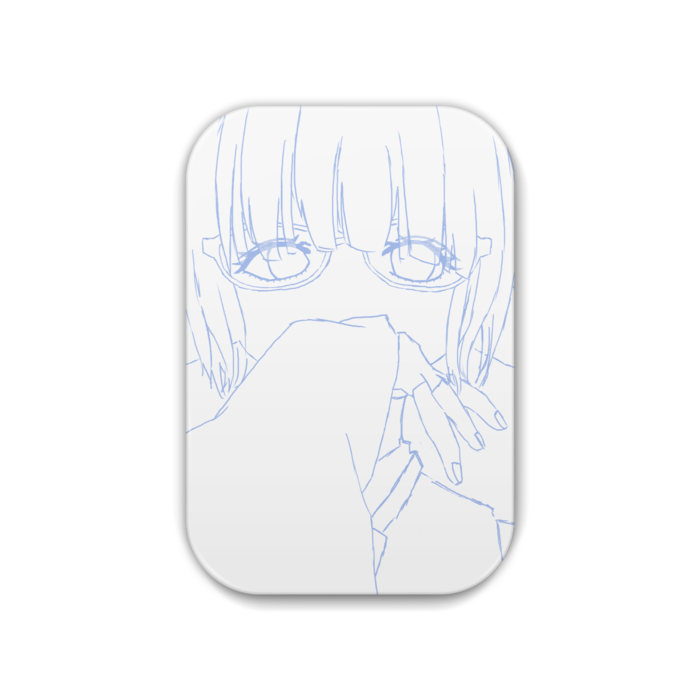 缶バッジ - 角丸 51x76mm