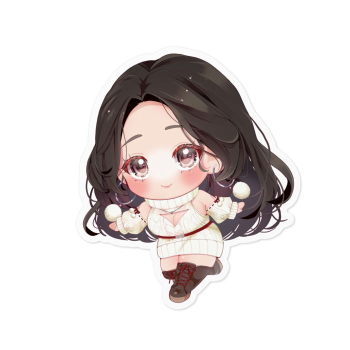 ステッカー - 100 x 100 (mm)