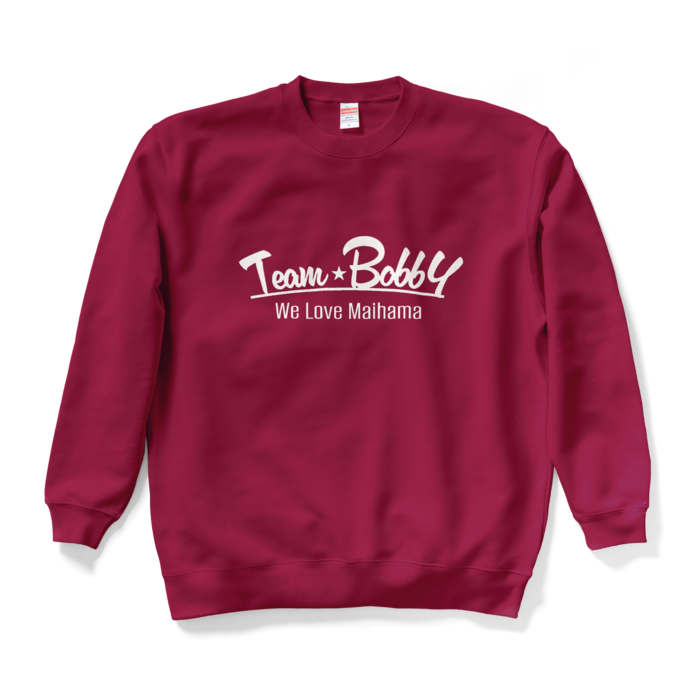 Team Bobbyスウェット - XL - バーガンディ