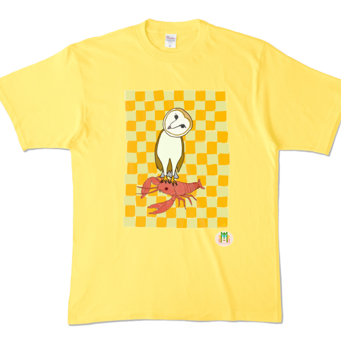 カラーTシャツ - XL - イエロー (濃色)