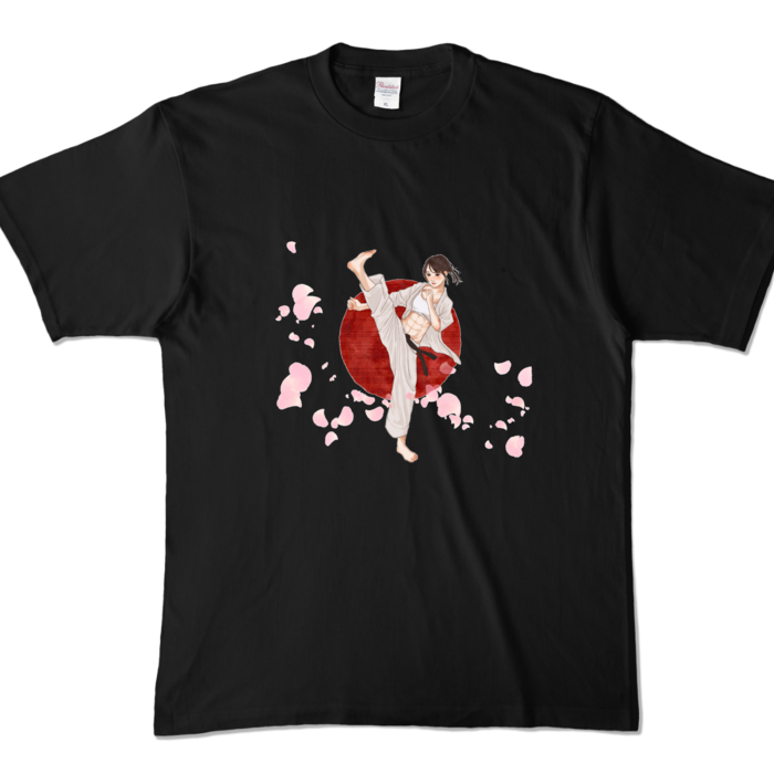 カラーTシャツ - XL - ブラック (濃色)