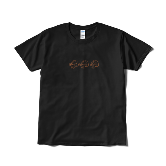 Tシャツ - L - ブラック(ゆるヒャマ⓶)