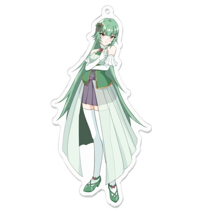 アクリルキーホルダー - 100 x 100 (mm)