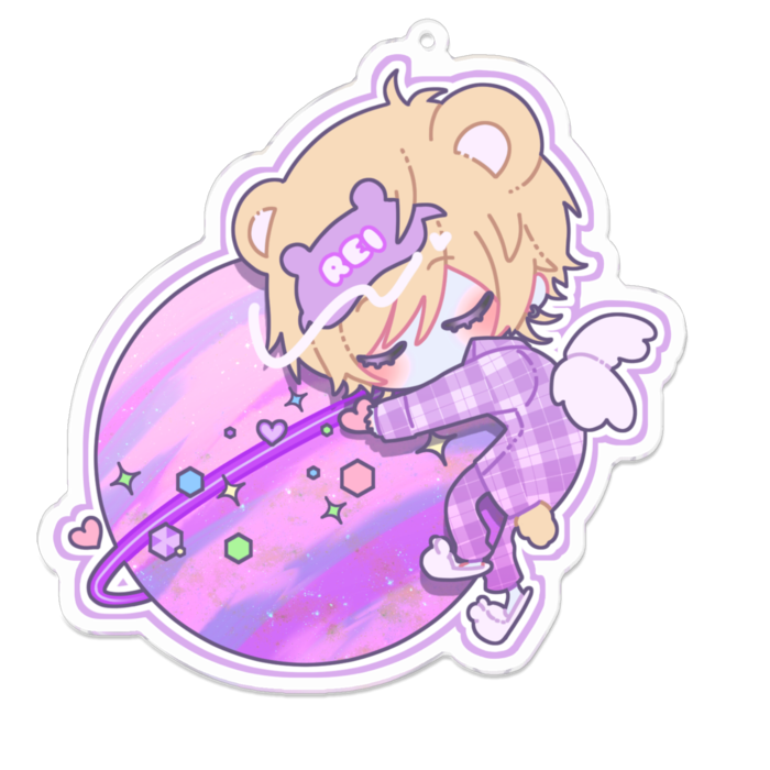 アクリルキーホルダー - 100 x 100 (mm)